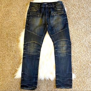 🔥Embellish Biker Jeans